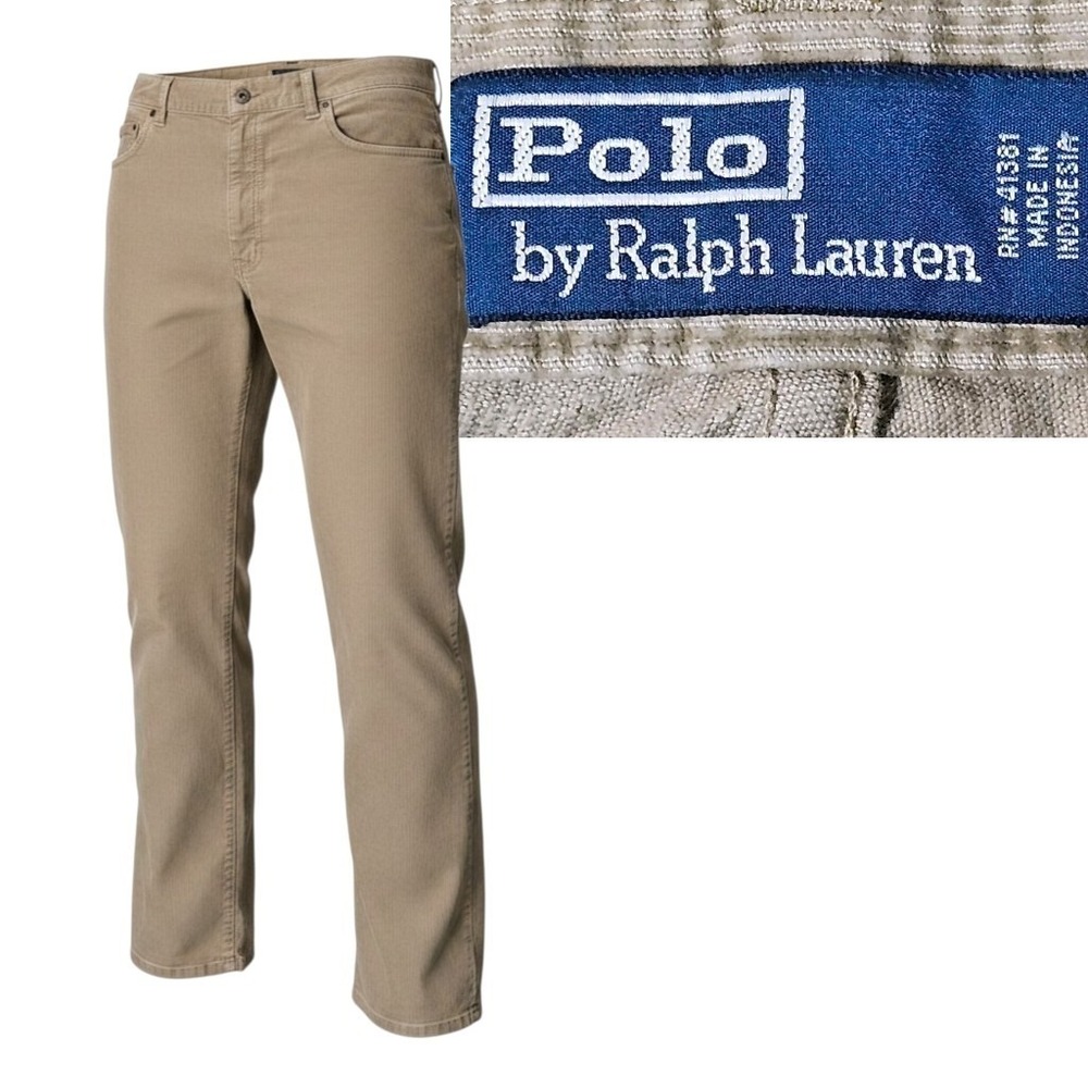 POLO RALPH LAUREN CORDUROY PANTS 36x31 Men's